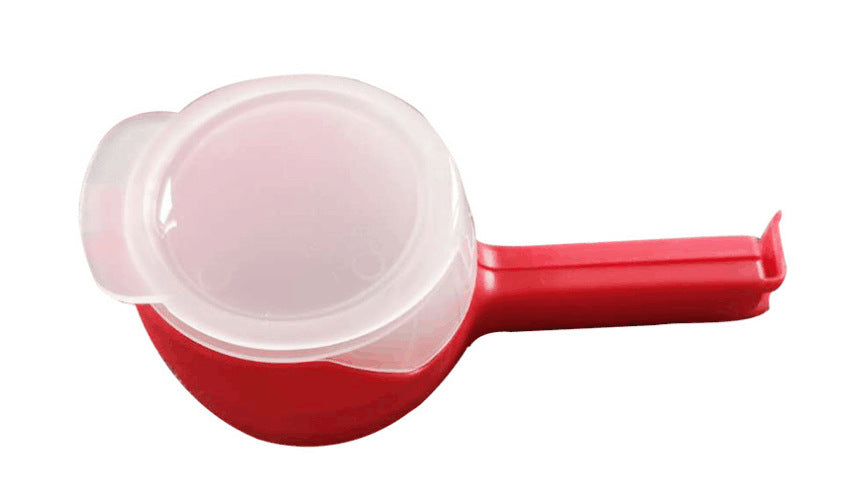 2-in-1 Bag Sealing Clip with Measuring Scoop