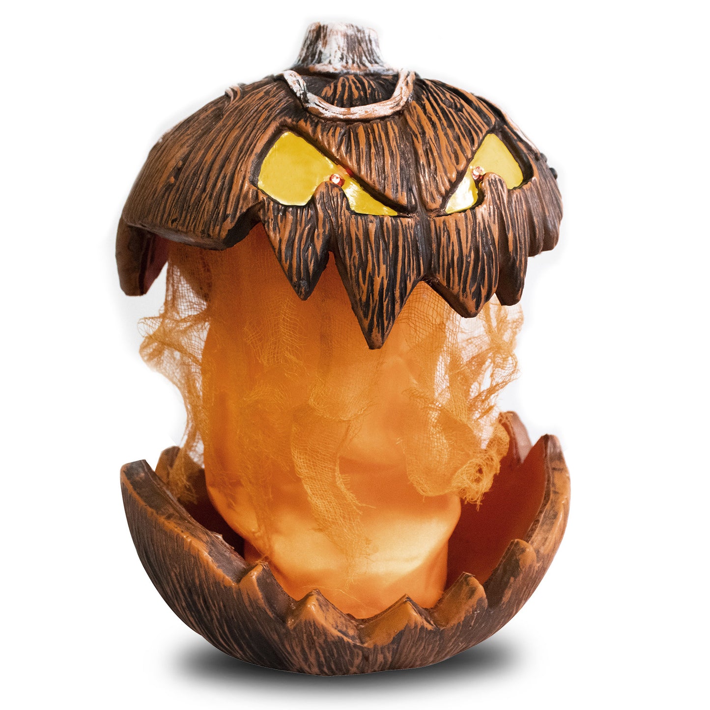Glowing Pumpkin Halloween Ornament – LED Decorative Table Décor
