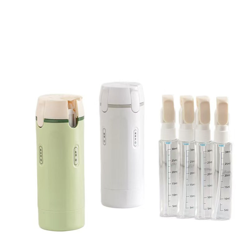 4-in-1 Travel Refillable Toiletry Bottle Set – Leakproof Cosmetic Dispenser