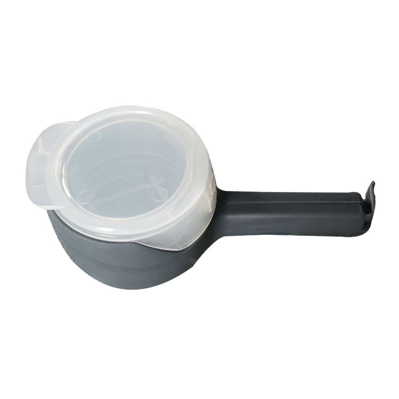 2-in-1 Bag Sealing Clip with Measuring Scoop