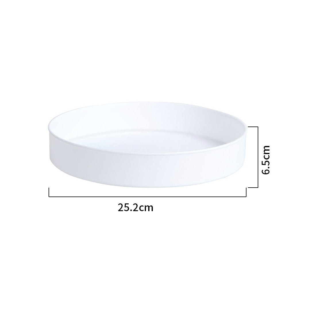 Rotating Seasoning Tray Storage Rack Kitchen Storage Artifact Desktop Multifunctional Anti-Skid Storage Tray Double Layer Rotary Table Round